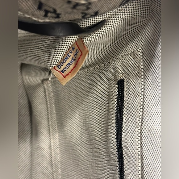 Dooney & Bourke Canvas bag with Leather Handle and Trim - Picture 6 of 16